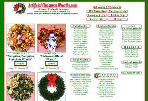 Artificial Christmas Wreaths